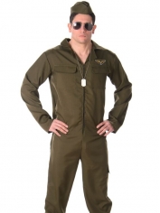 Aviator Jumpsuit - Mens Costumes